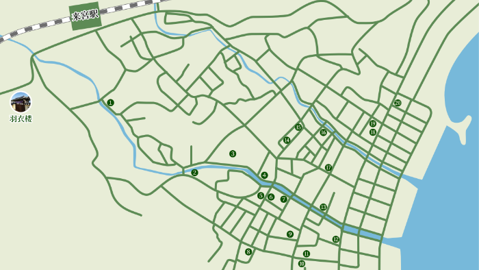 熱海テイクアウトマップオリジナル簡易版